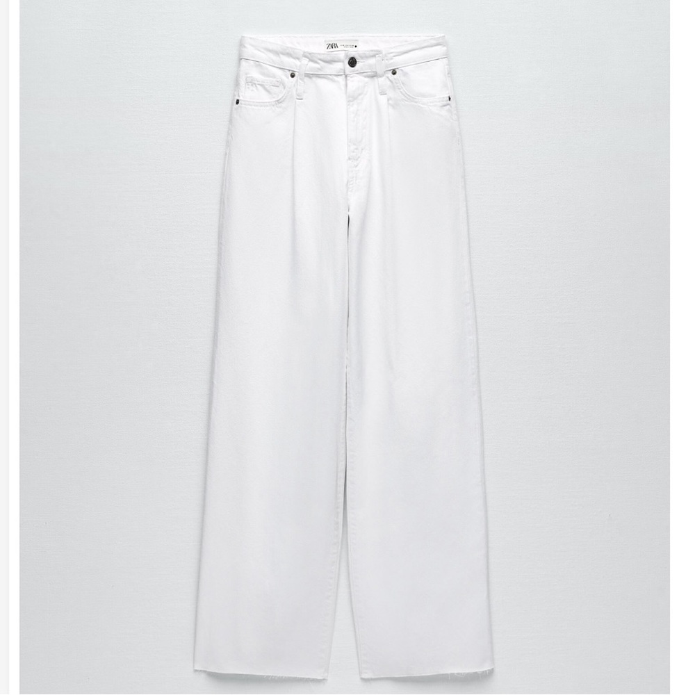 Zara The Caia Pant In Ecru - Picture 6 of 13